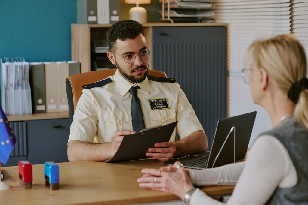 security guard interview san diego